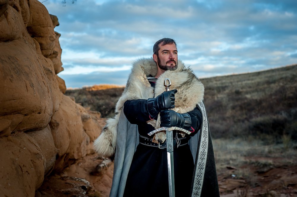 На страже очага.