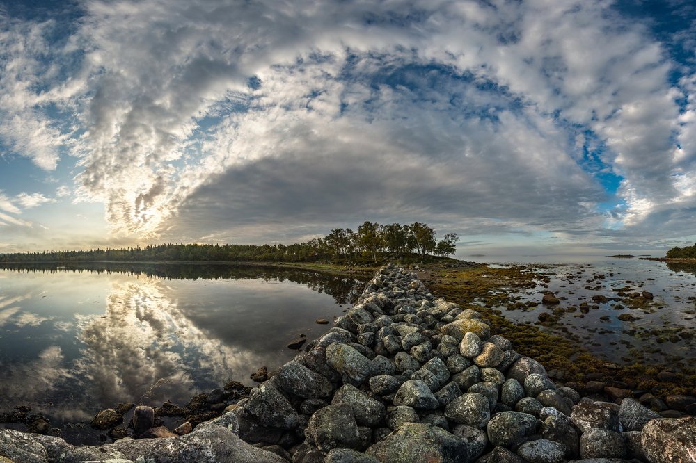 Соловецкие острова. Федоровские садки.