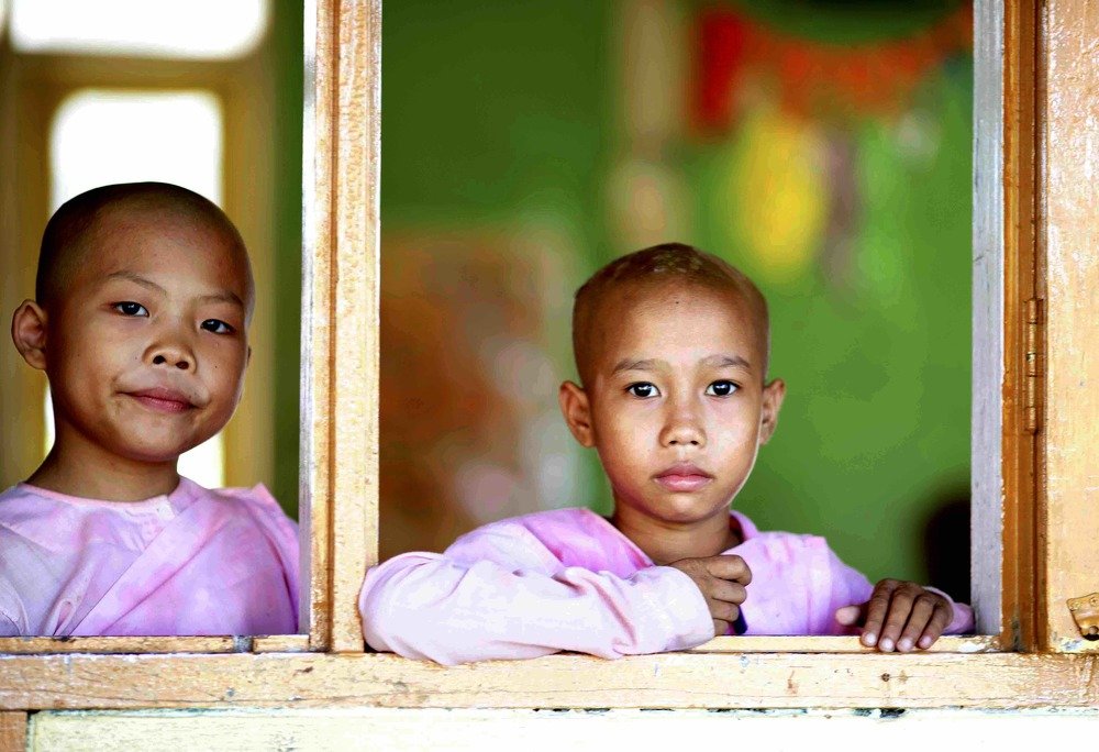 In the monastery school