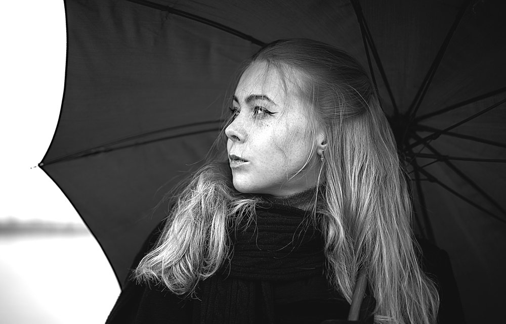 Задождило...