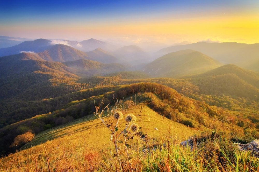 Осень в предгорьях