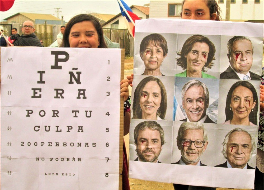 PINERA: It is your fault