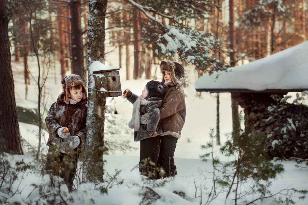 Ешь, птичка!