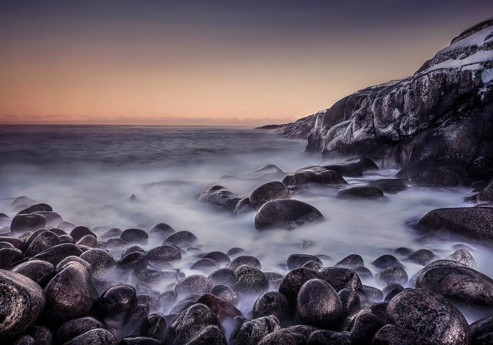 Побережье Баренцева моря.