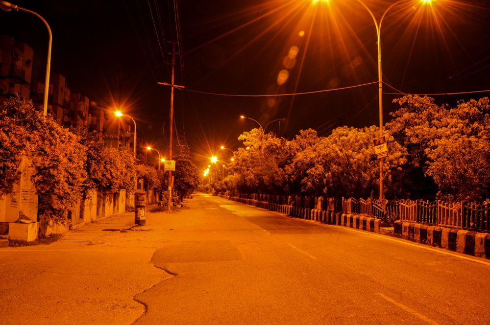 Empty city street 5