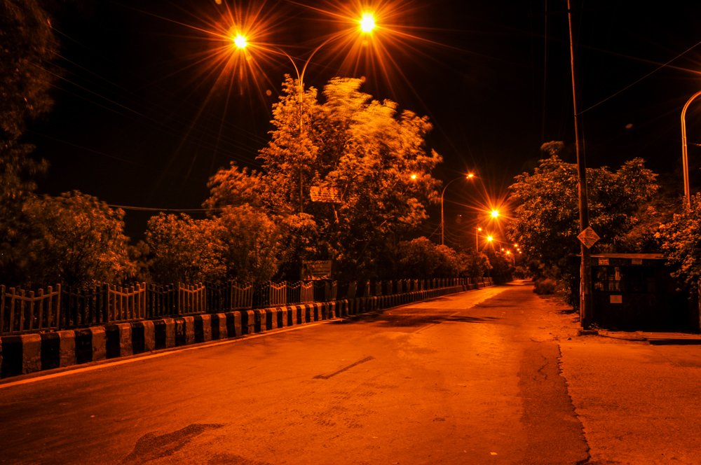 Empty city street 1