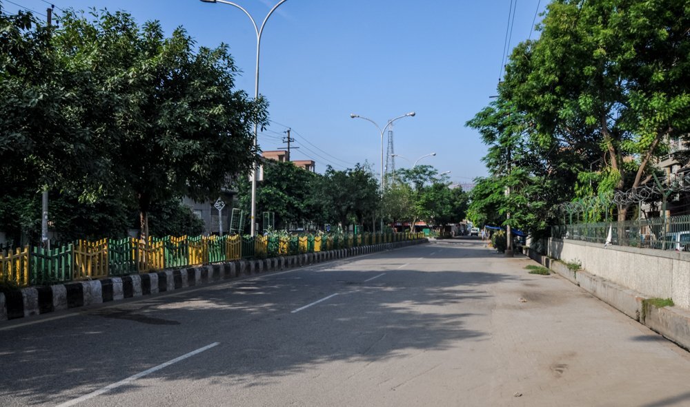 Empty city street 6