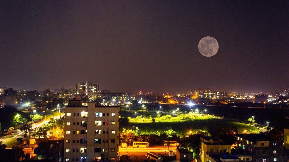 Nightscape at Pune