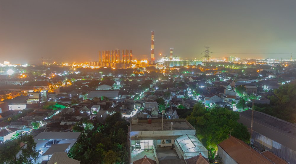 Power Station of Gresik City