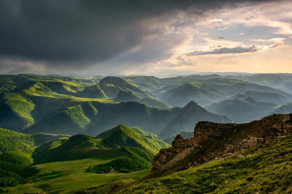 После грозового фронта...