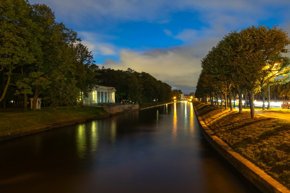 Вечерний Петербург.