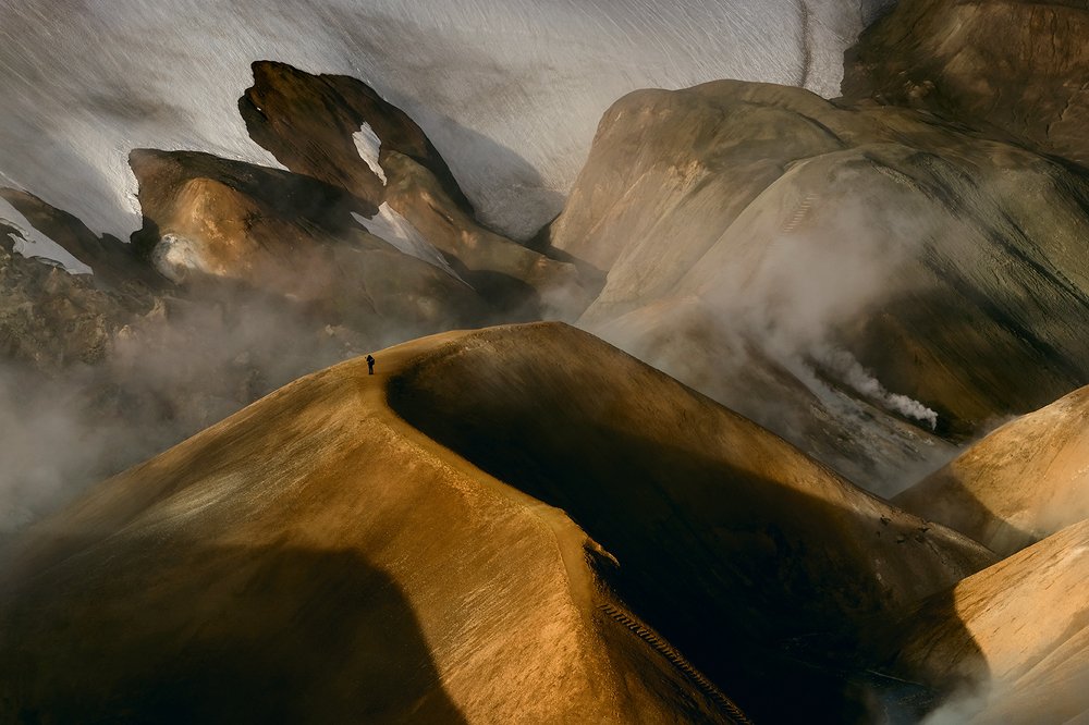 Горные тропы Kerlingarfjöll. Исландия