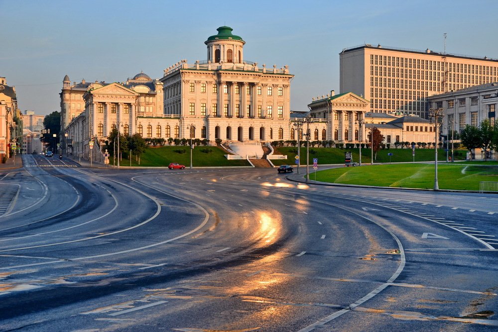 Безлюдная Москва