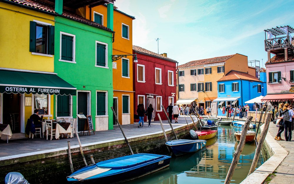 The colours of Burano