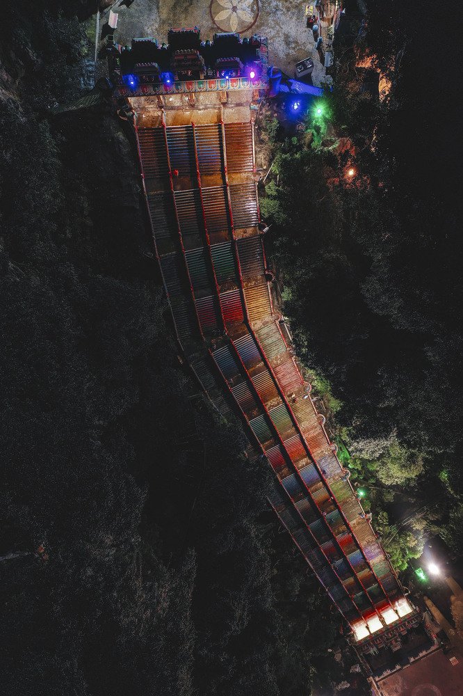 Batu Caves Staircases
