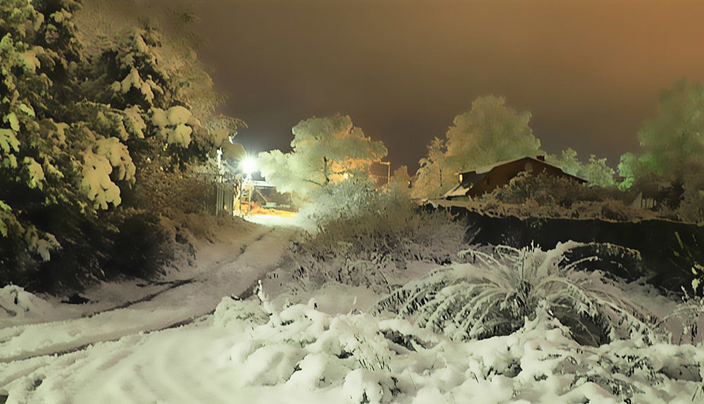 Первый сказочный снег