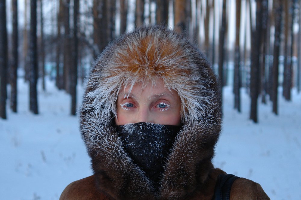 Зимний макияж…