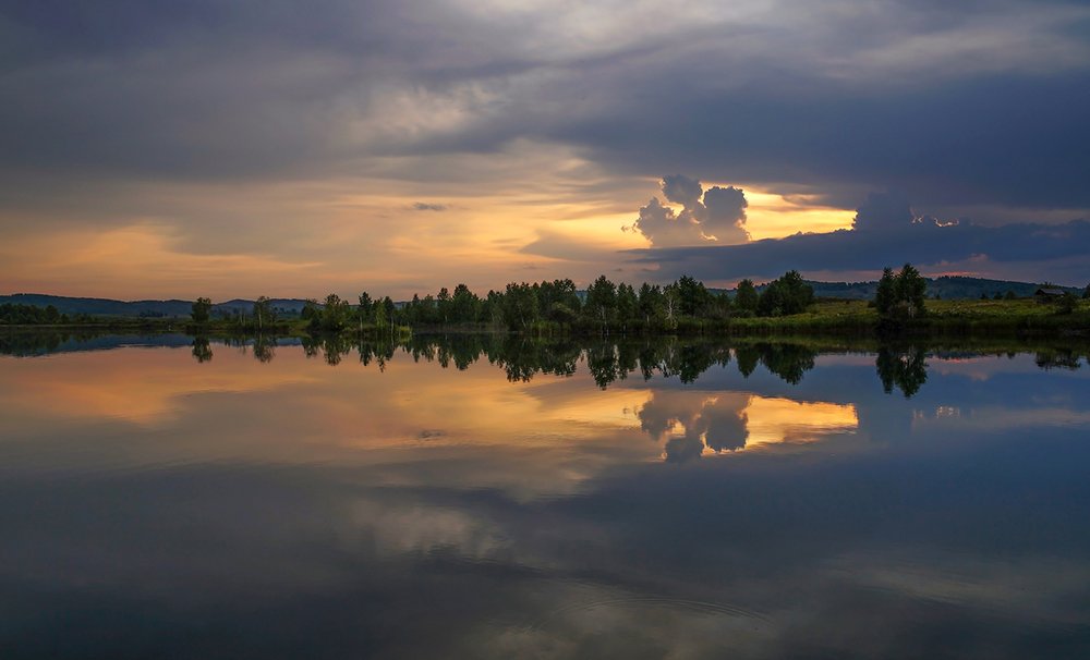 На склоне дня.
