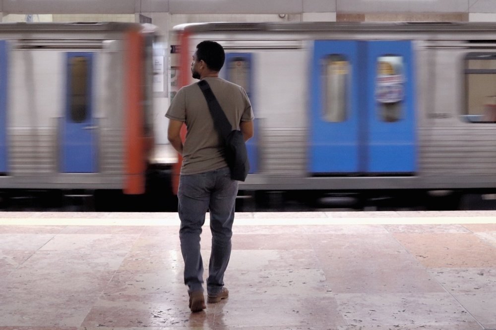 Standing and waiting