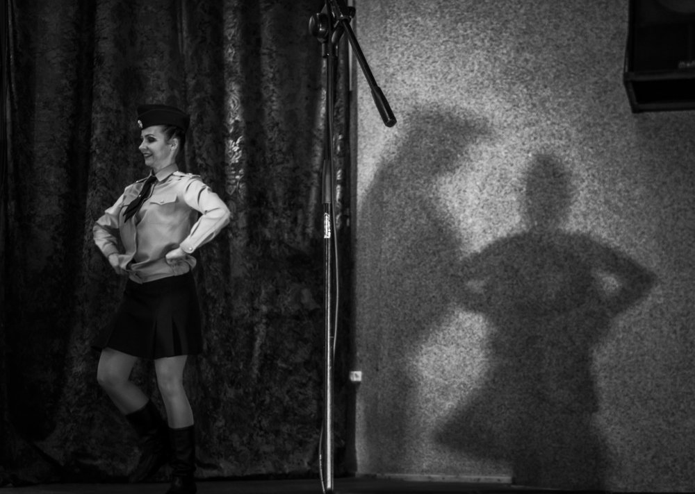 Работа с тенью