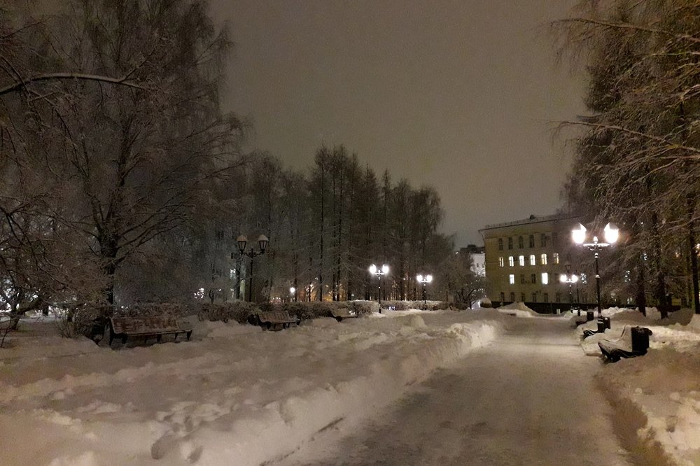 Зимний вечер