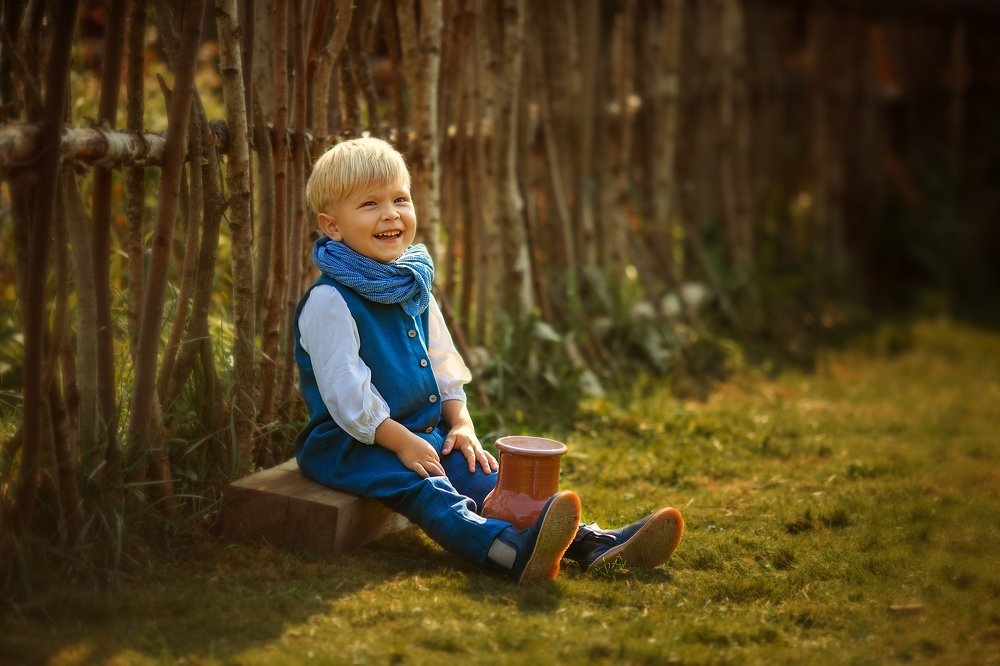 Счастливое детство!с Любовью к деревне!