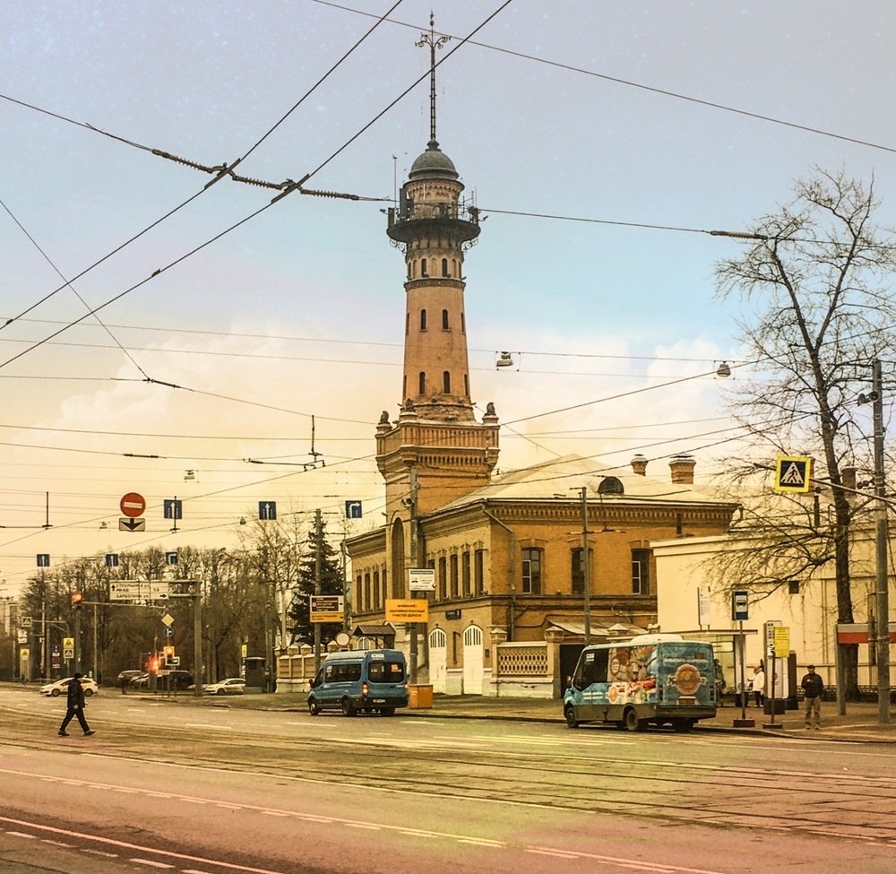 Старая пожарная часть в Сокольниках