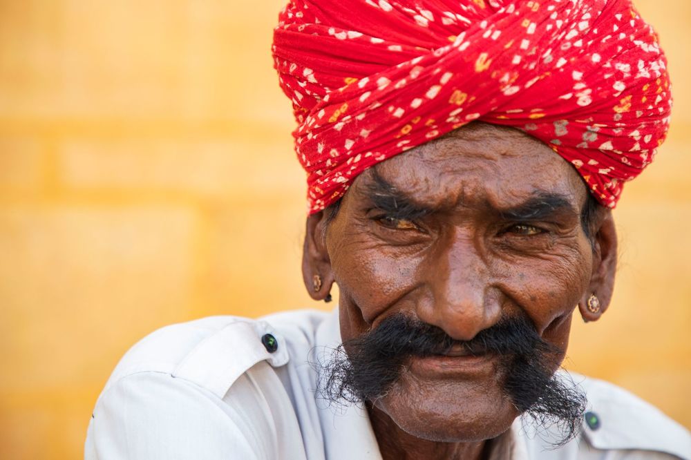 MAN IN RED TURBAN