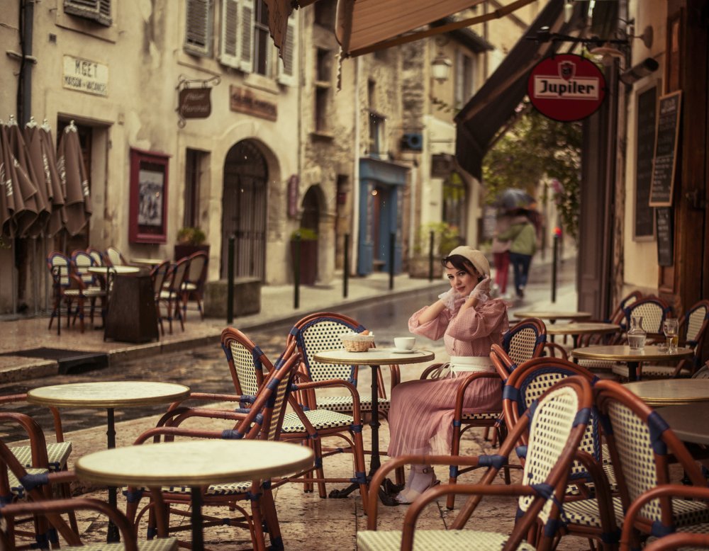 Cafe in Provence.