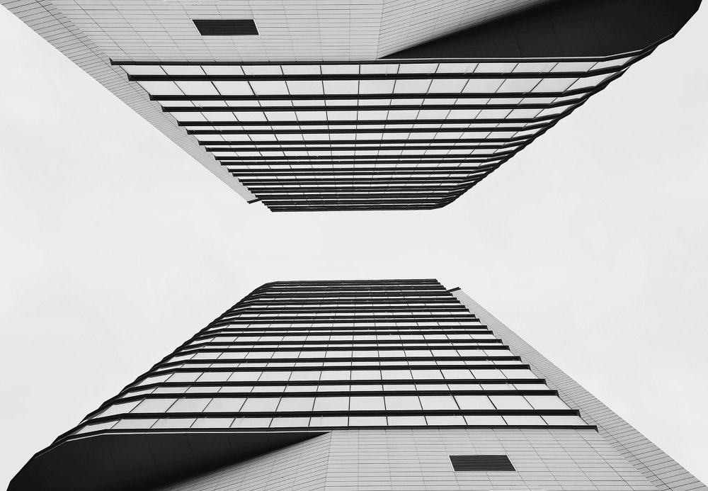 looking at each other