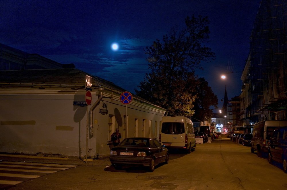 Ночь в Московских переулках