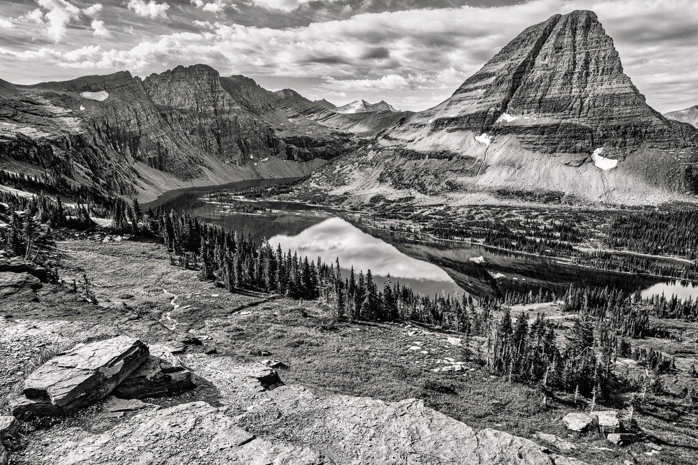 A beautiful day in the mountains