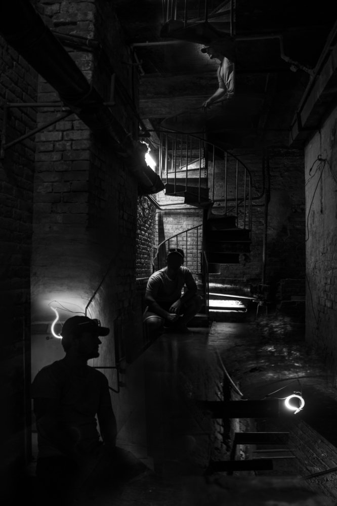 Лестница в низ