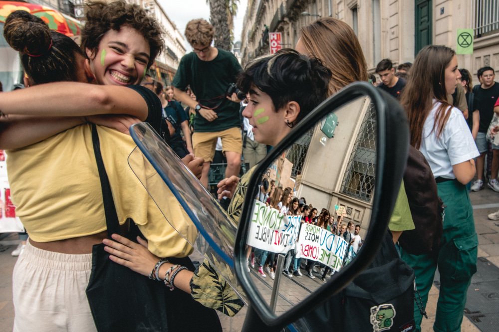 Revolting happiness.