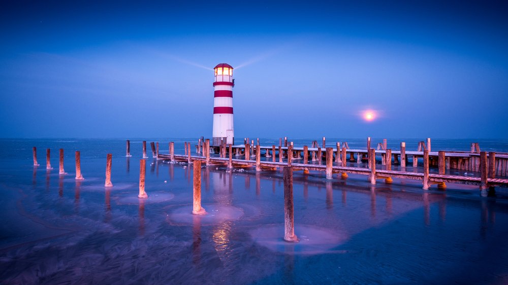 Lighthouse in Podersdorf am See