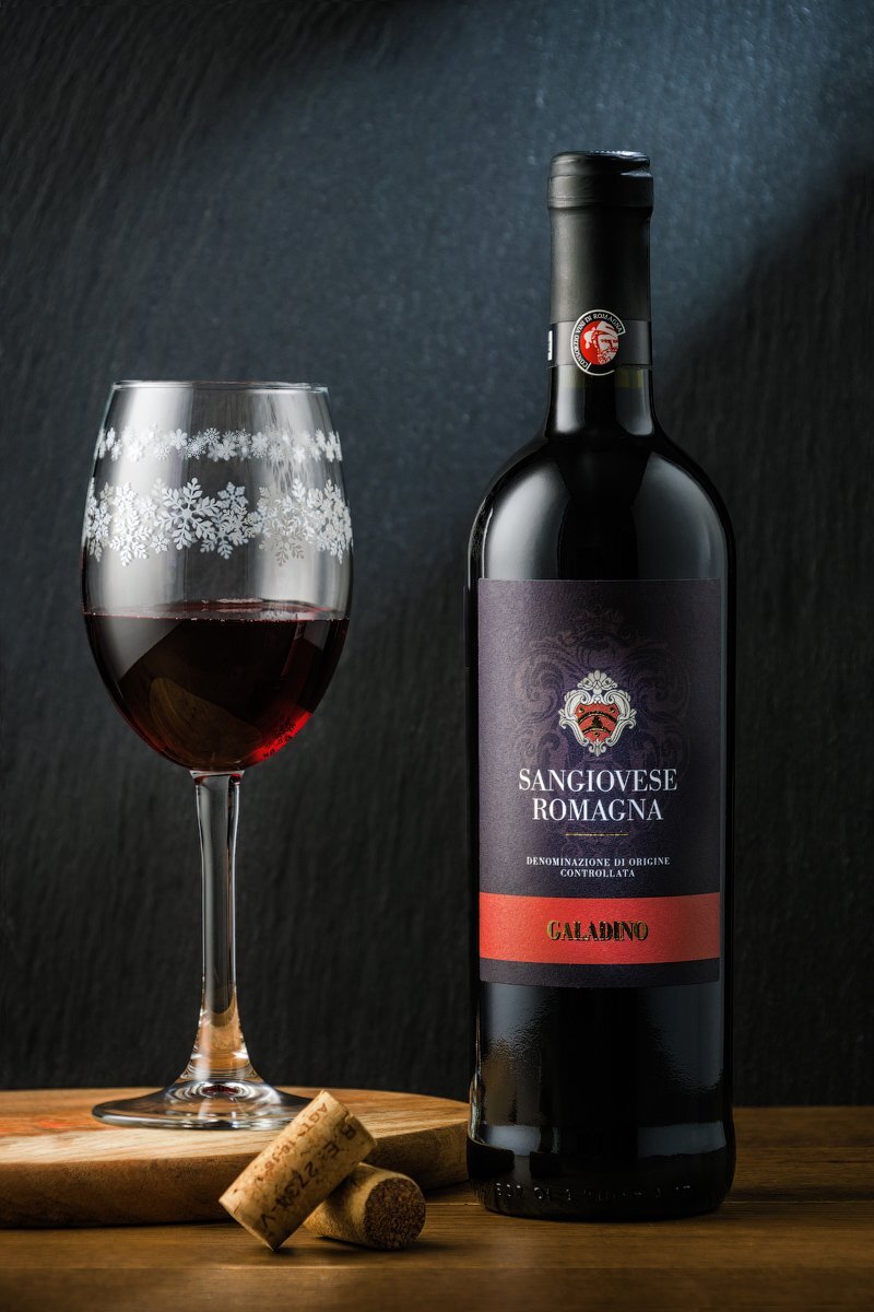 Wine and glass