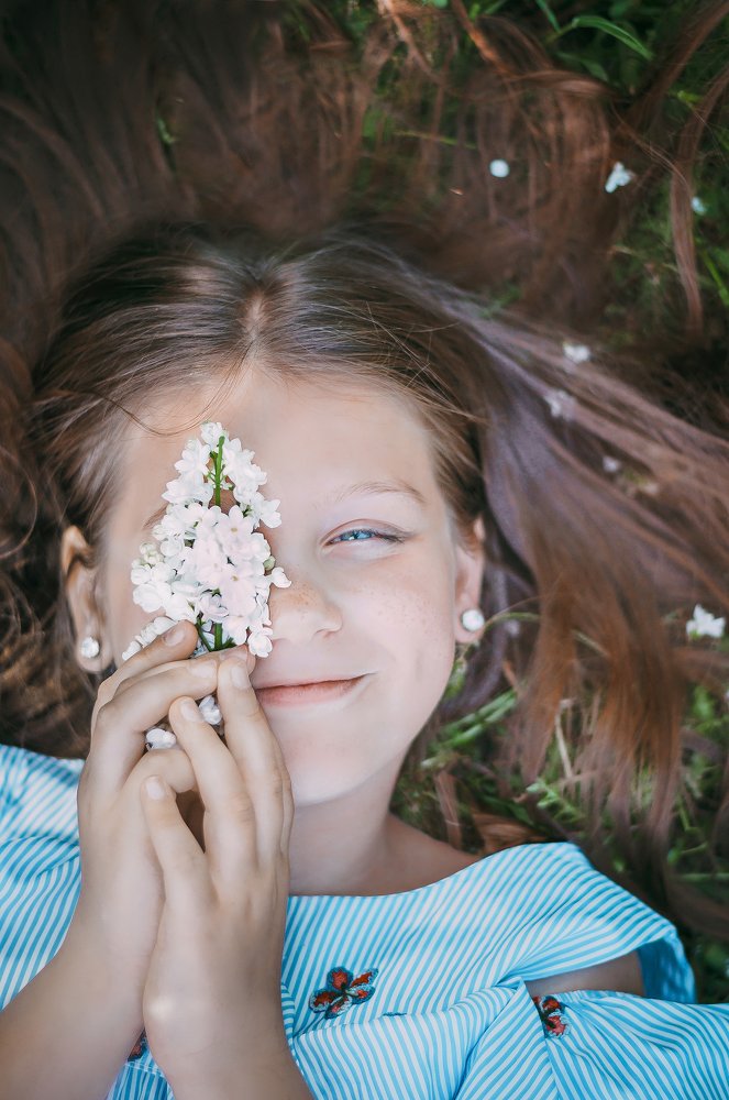 Белая сирень