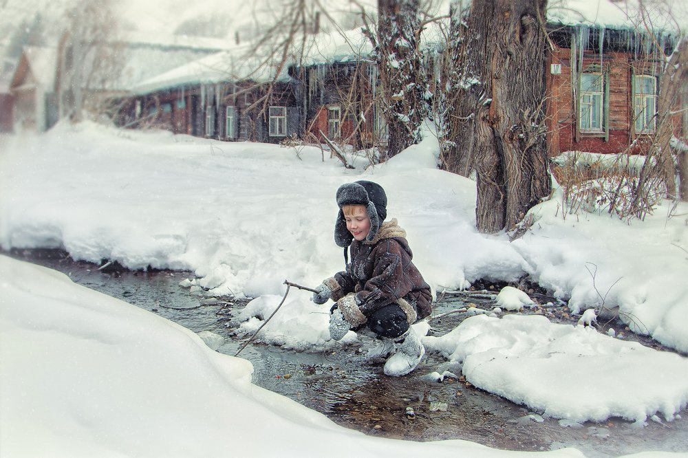 Зимние шалости.
