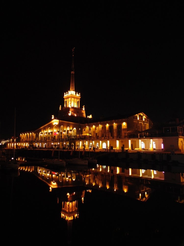 Огни ночного города