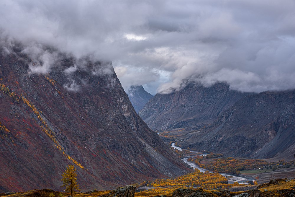 Долина реки Чулышман.