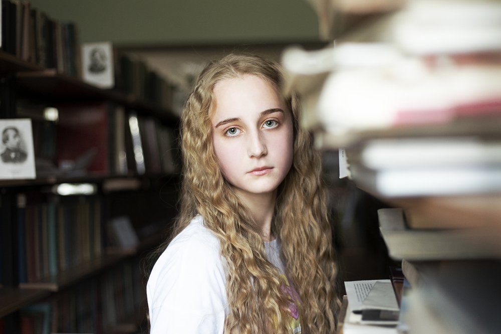 За чтением книг