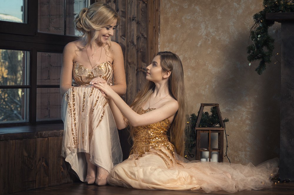 Мама и дочь