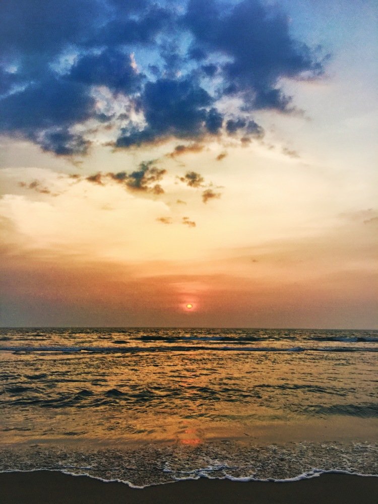 Закат в Гокарне