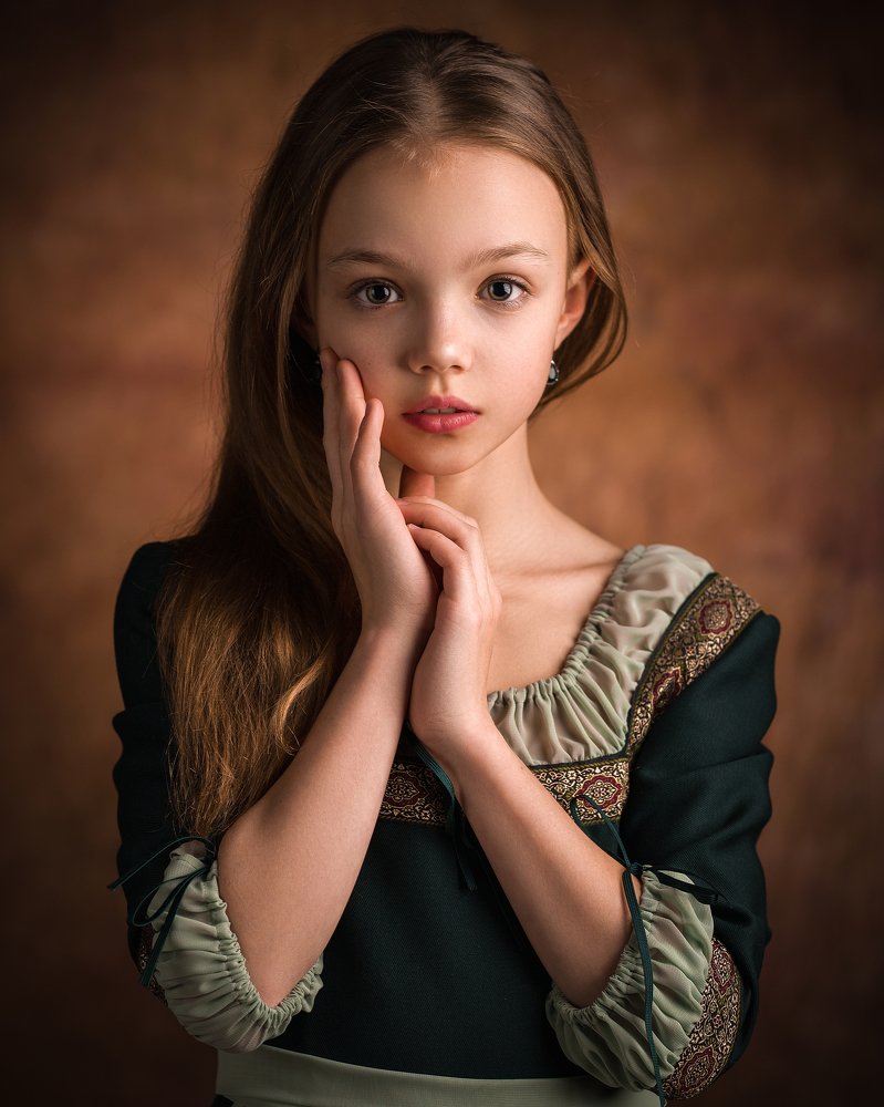 Крестьянская девочка