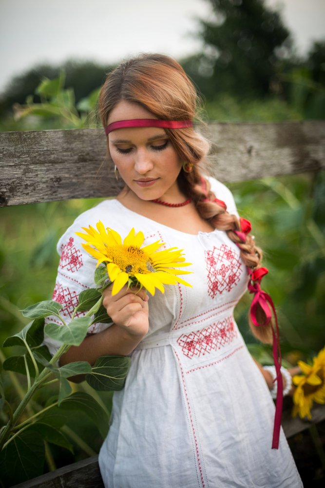 русская красавица