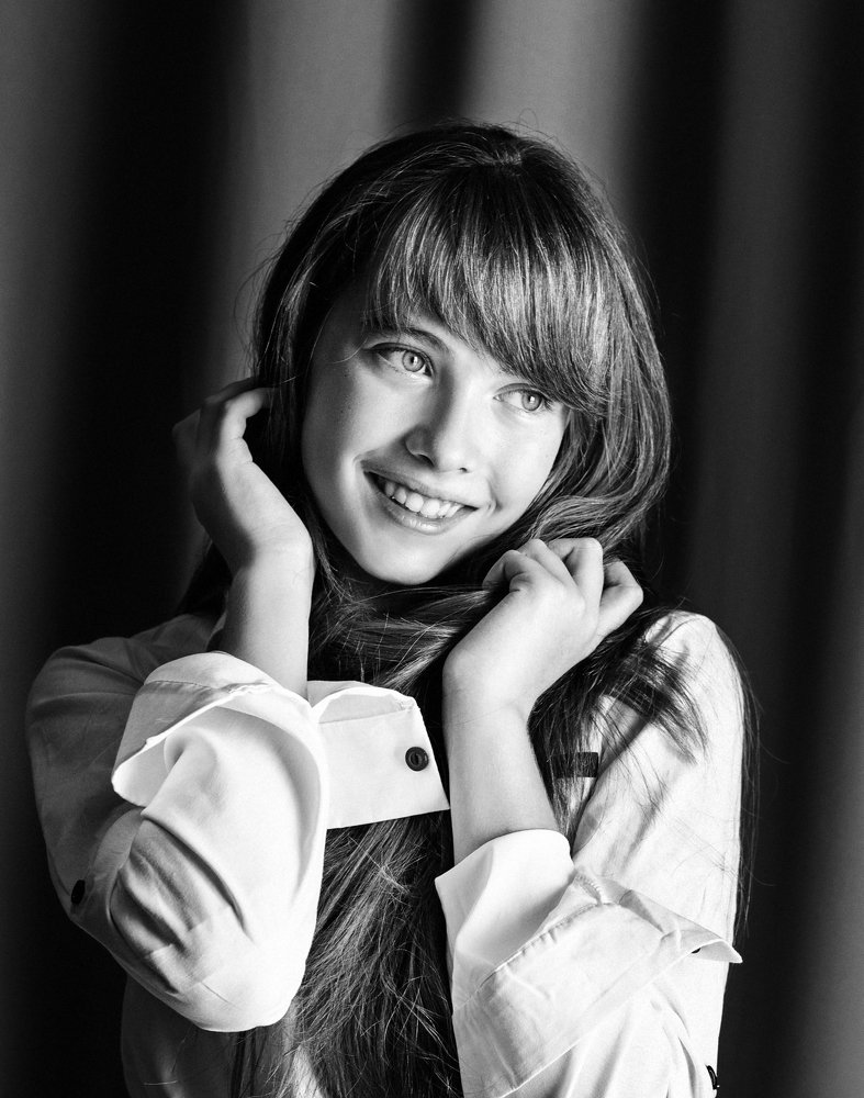 Портрет девочки.