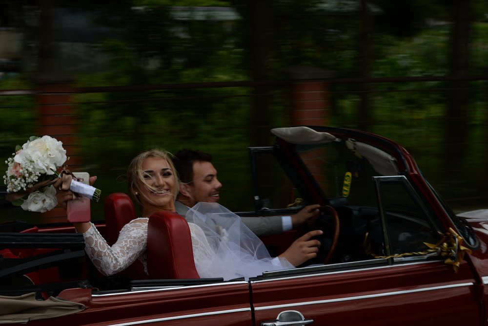 Photoshooting wedding day