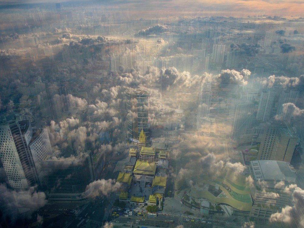 Jing'an Temple. Shanghai. Шанхай. Храм Цзинань