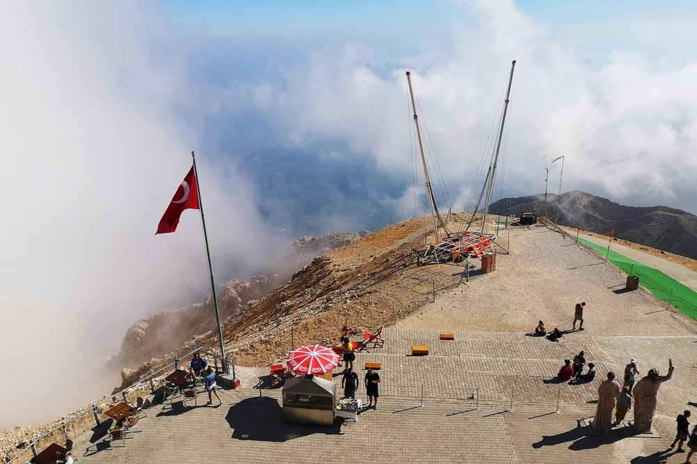 Гора Тахталы 2375 метров, Анталия