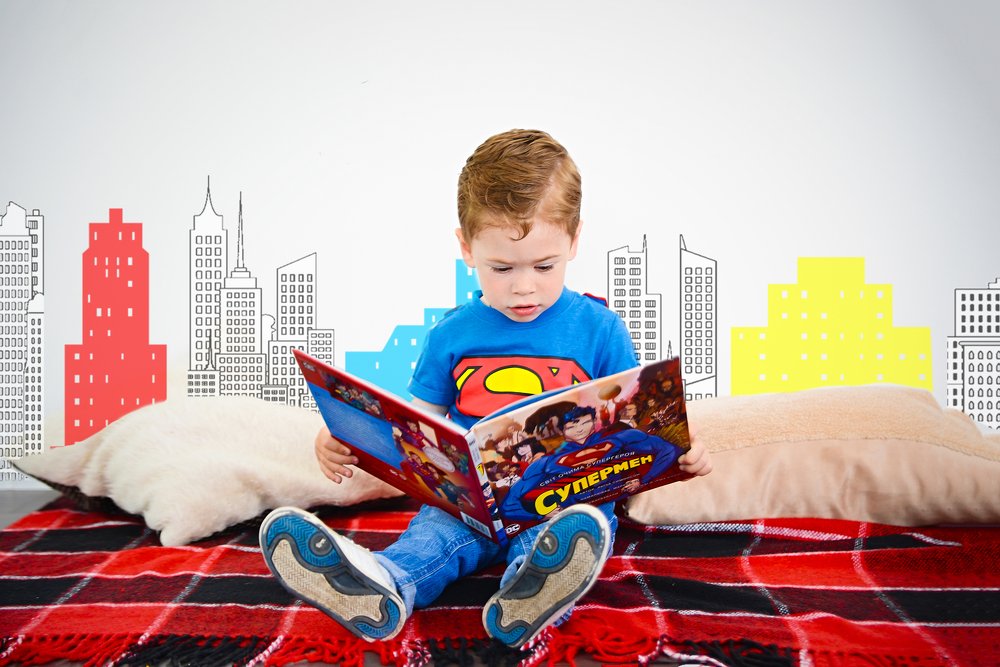 When I grow up , I will be a Superman